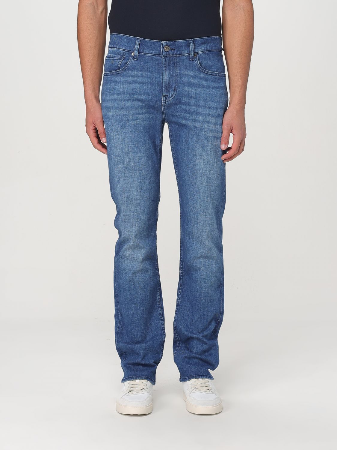 7 FOR ALL MANKIND JEANS: Jeans uomo 7 For All Mankind, Denim - Img 1