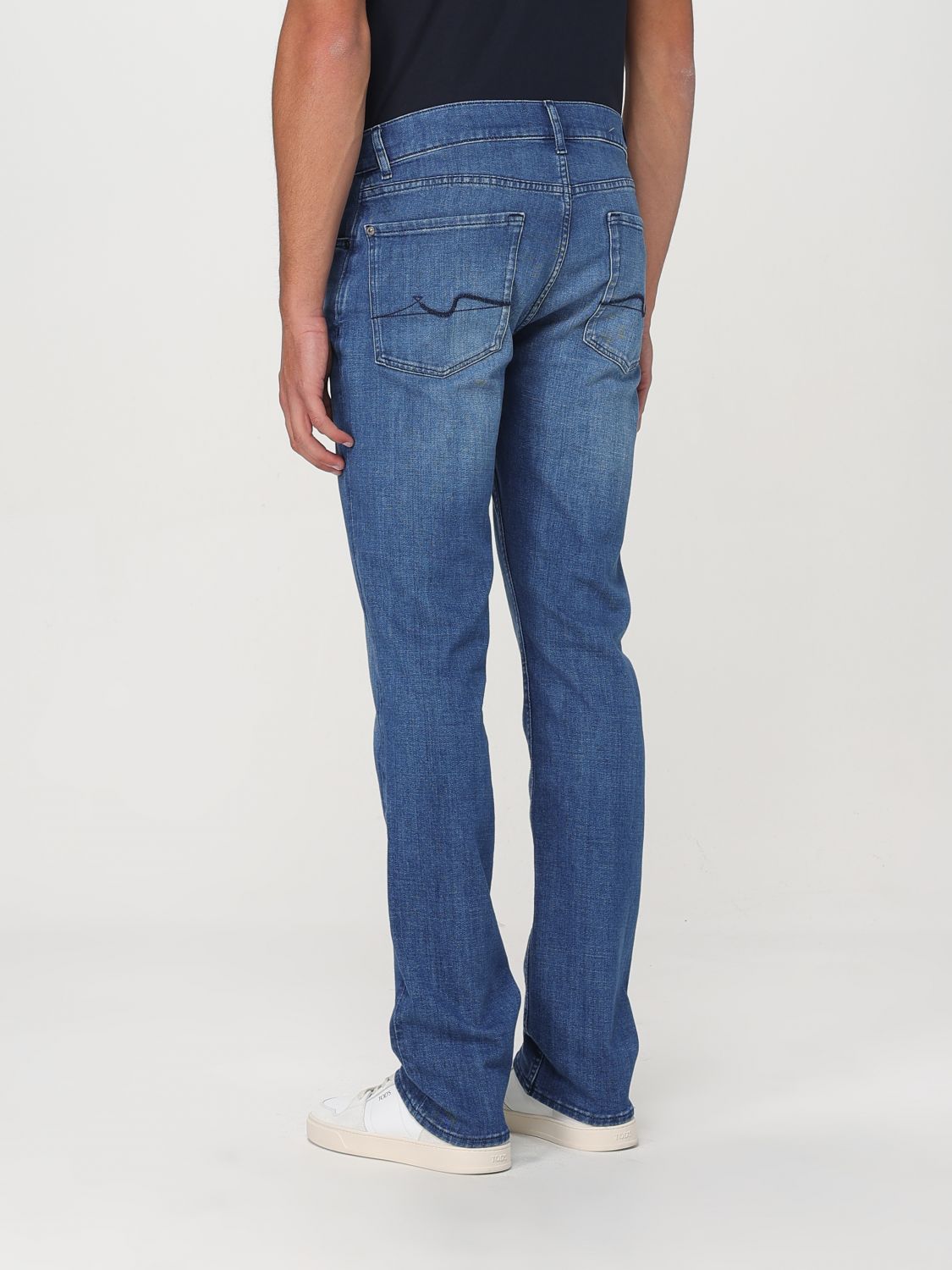 7 FOR ALL MANKIND JEANS: Jeans uomo 7 For All Mankind, Denim - Img 2