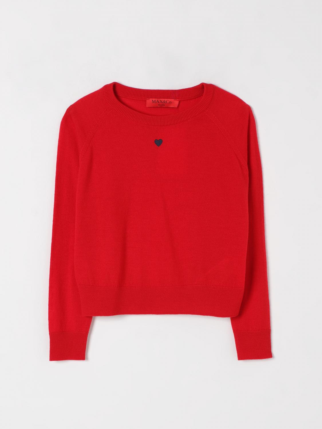 MAX&CO. KID MAGLIA: Maglia bambino Max&co. Kid, Rosso - Img 1