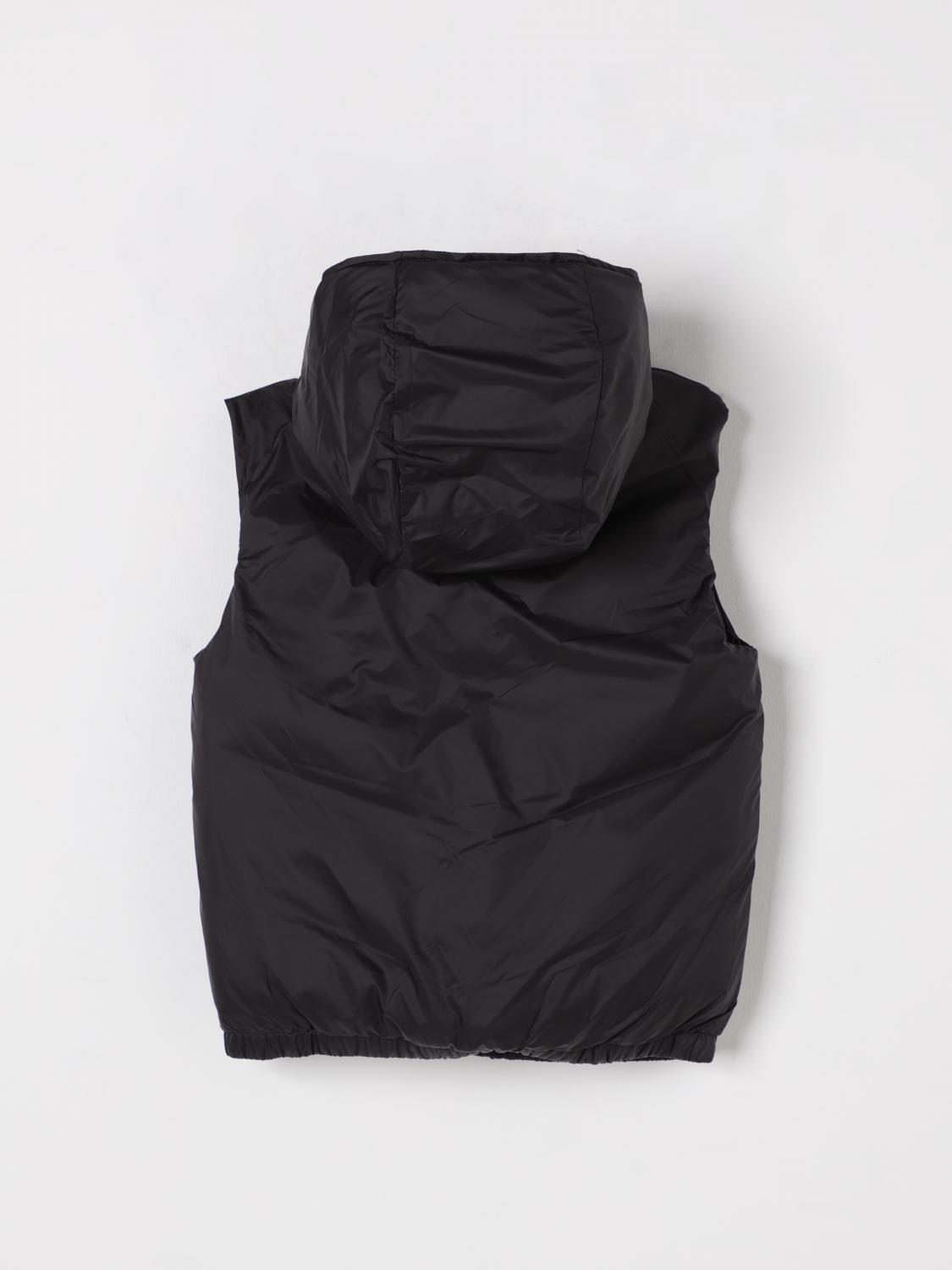 DSQUARED2 WAISTCOAT: Waistcoat kids Dsquared2, Black - Img 2