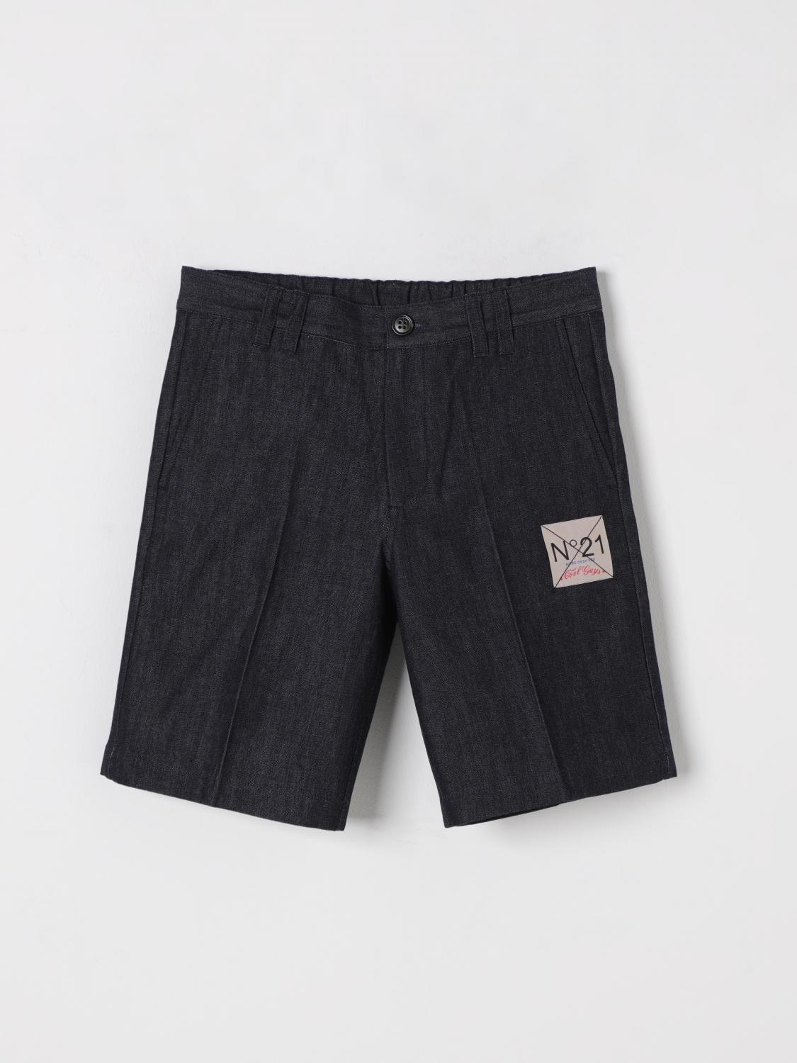 N° 21 SHORTS: Shorts kids N° 21, Denim - Img 1