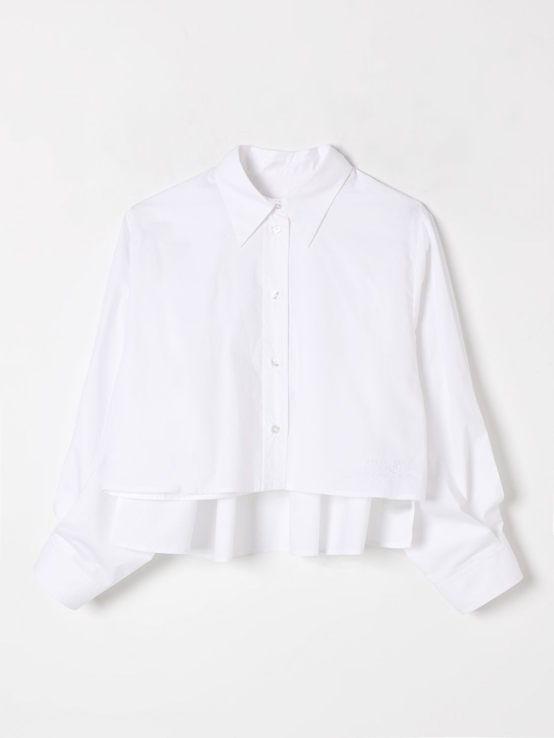 MM6 MAISON MARGIELA SHIRT: Shirt kids Mm6 Maison Margiela, White - Img 1