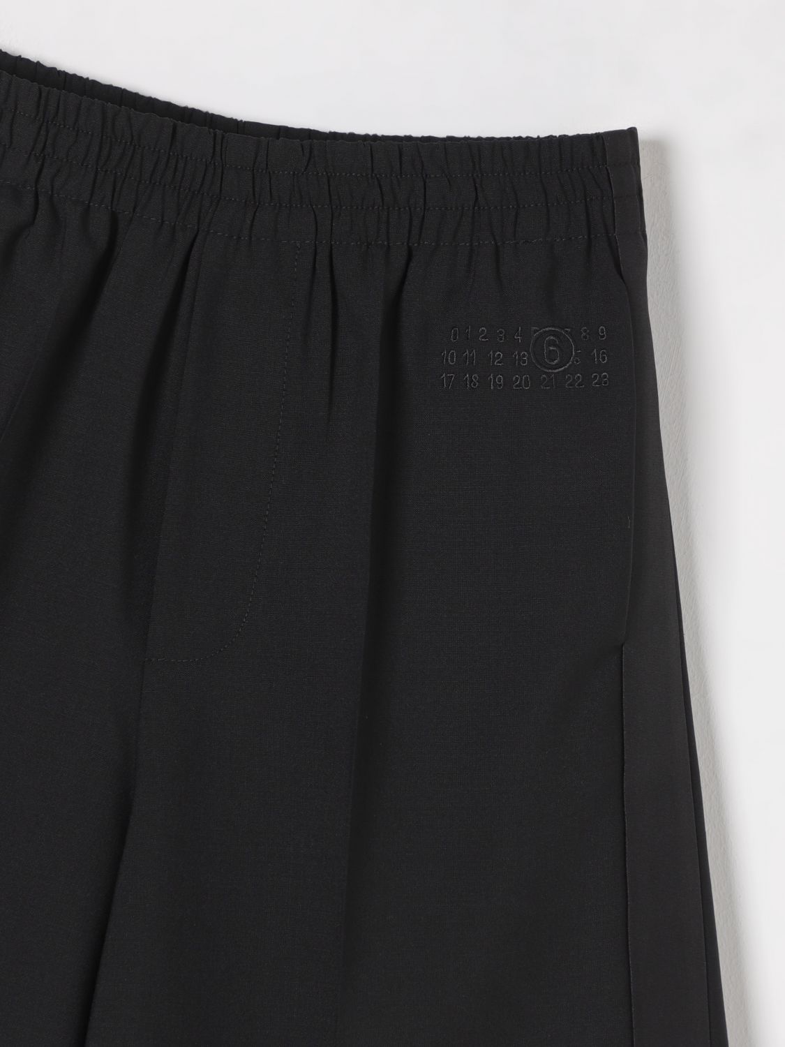 MM6 MAISON MARGIELA PANTALON: Pantalon enfant Mm6 Maison Margiela, Noir - Img 3