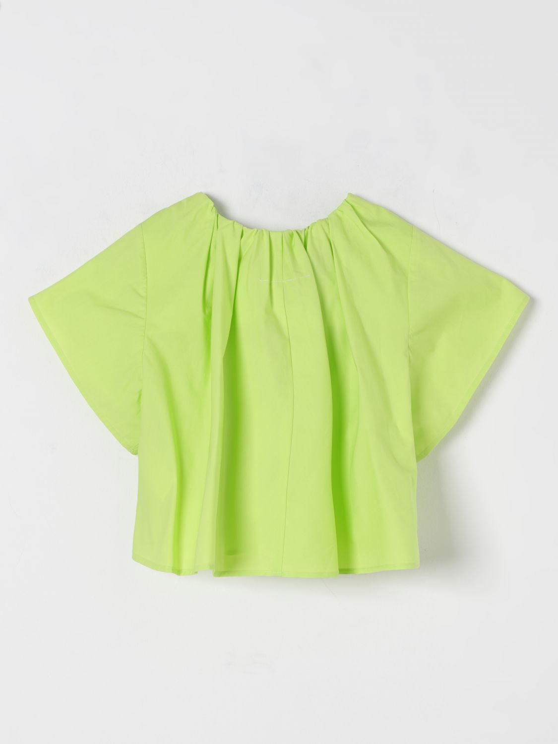 MM6 MAISON MARGIELA CHEMISE: Chemise enfant Mm6 Maison Margiela, Vert - Img 2