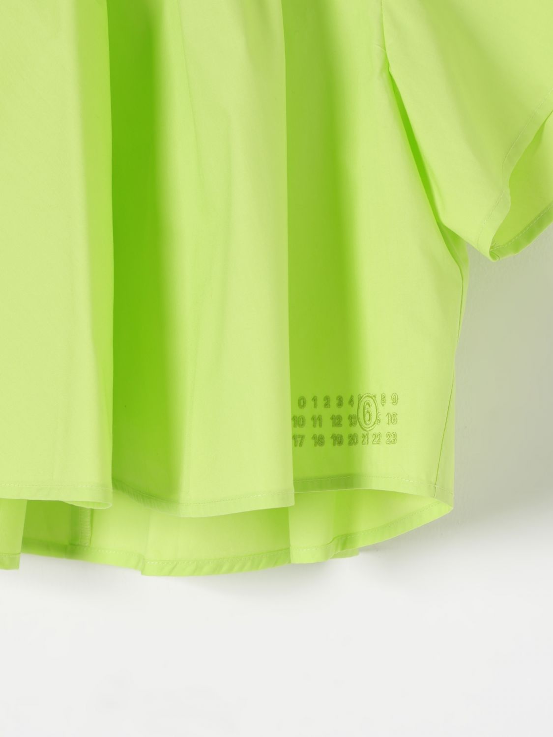 MM6 MAISON MARGIELA CHEMISE: Chemise enfant Mm6 Maison Margiela, Vert - Img 3