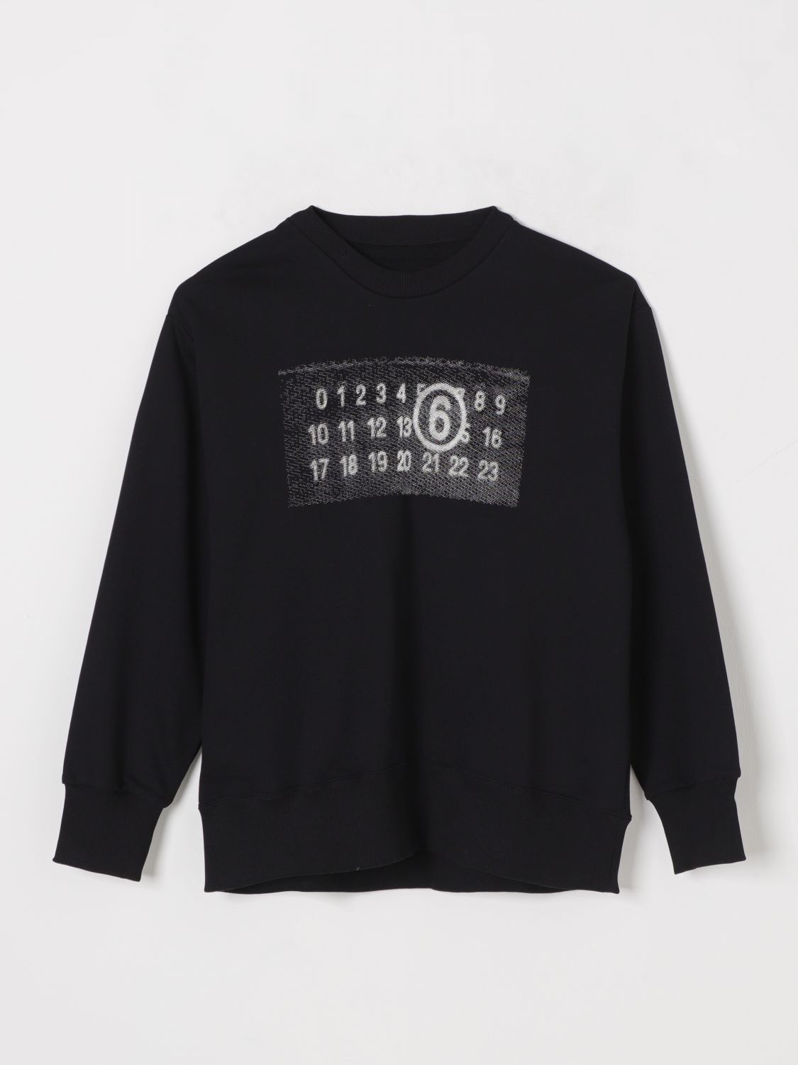 MM6 MAISON MARGIELA PULLOVER: Pullover kinder Mm6 Maison Margiela, Schwarz - Img 1