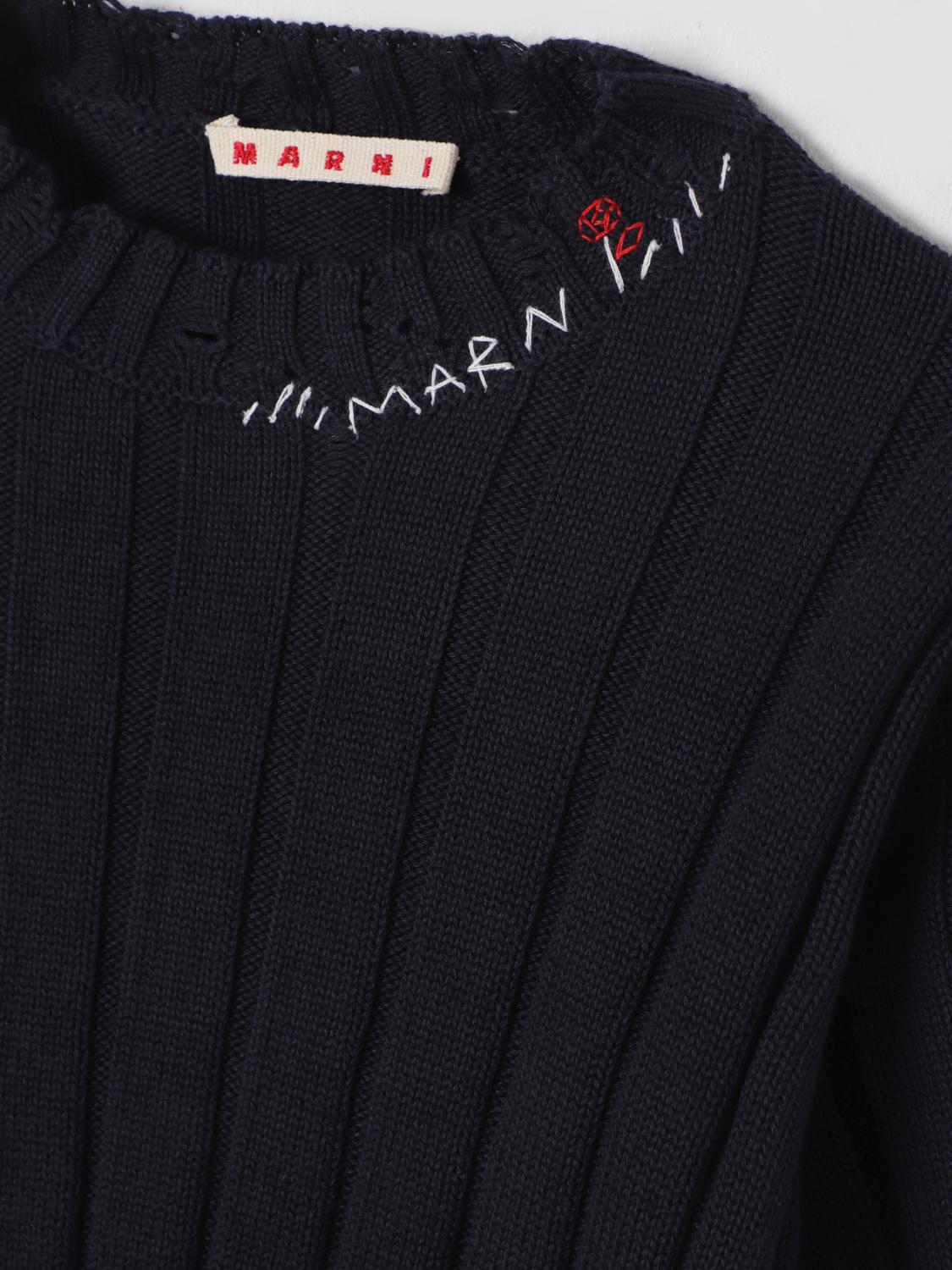 MARNI SWEATER: Sweater kids Marni, Blue - Img 3