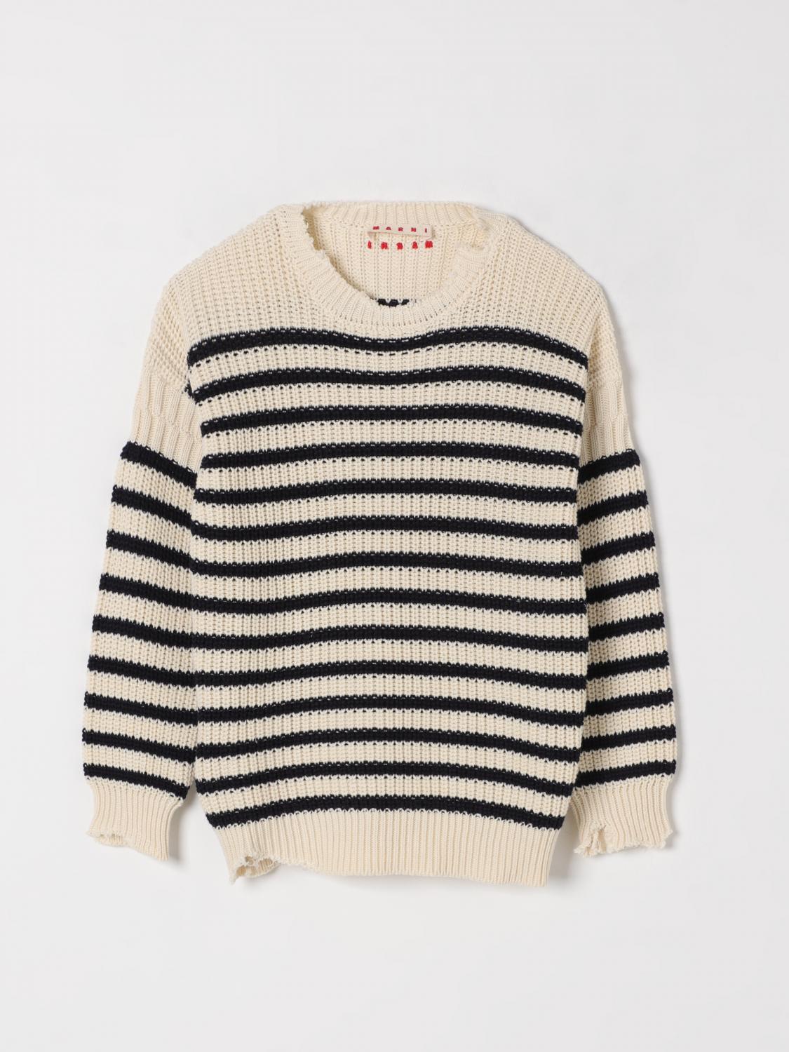 MARNI SWEATER: Sweater kids Marni, Blue - Img 1