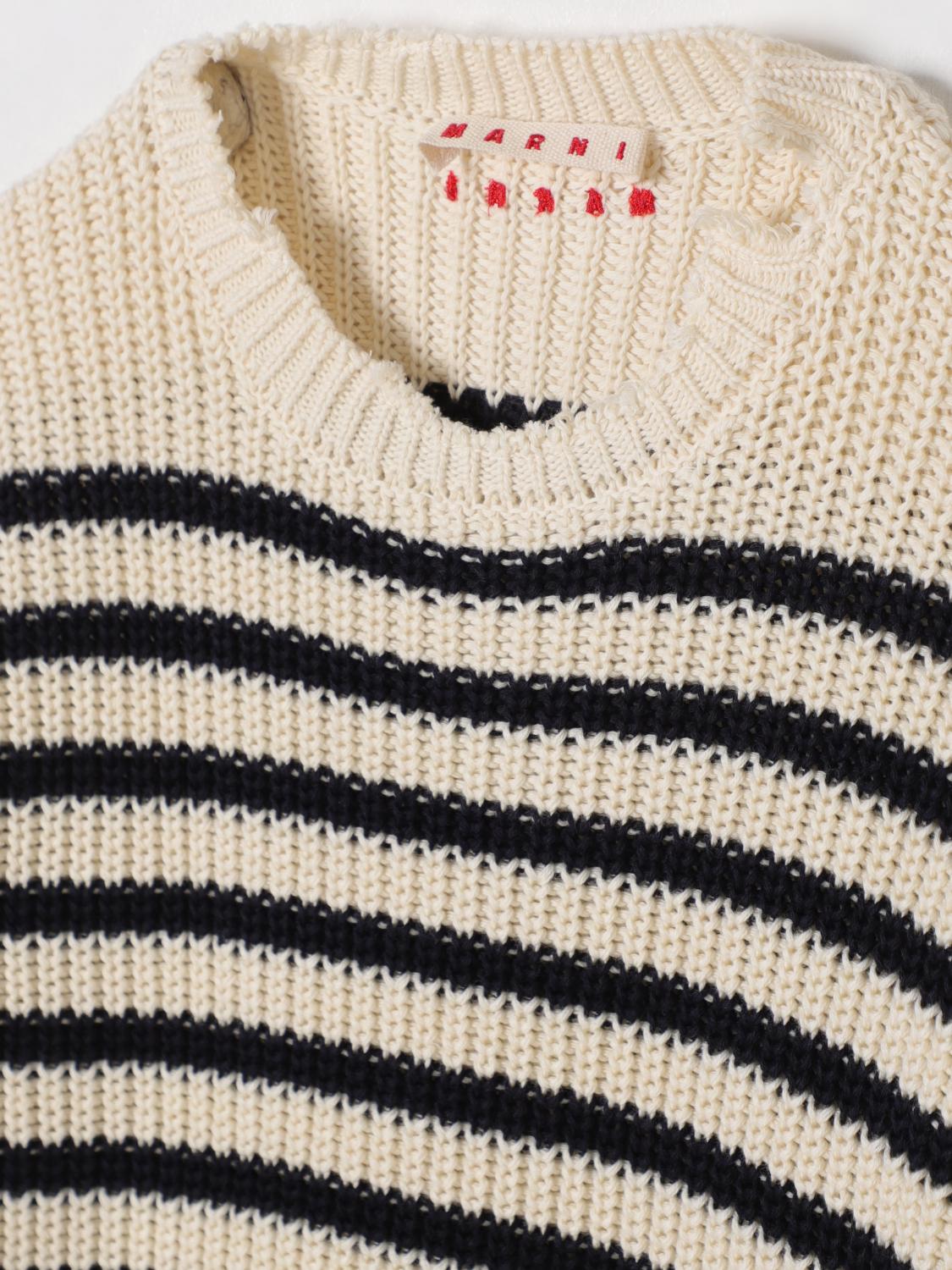 MARNI SWEATER: Sweater kids Marni, Blue - Img 3