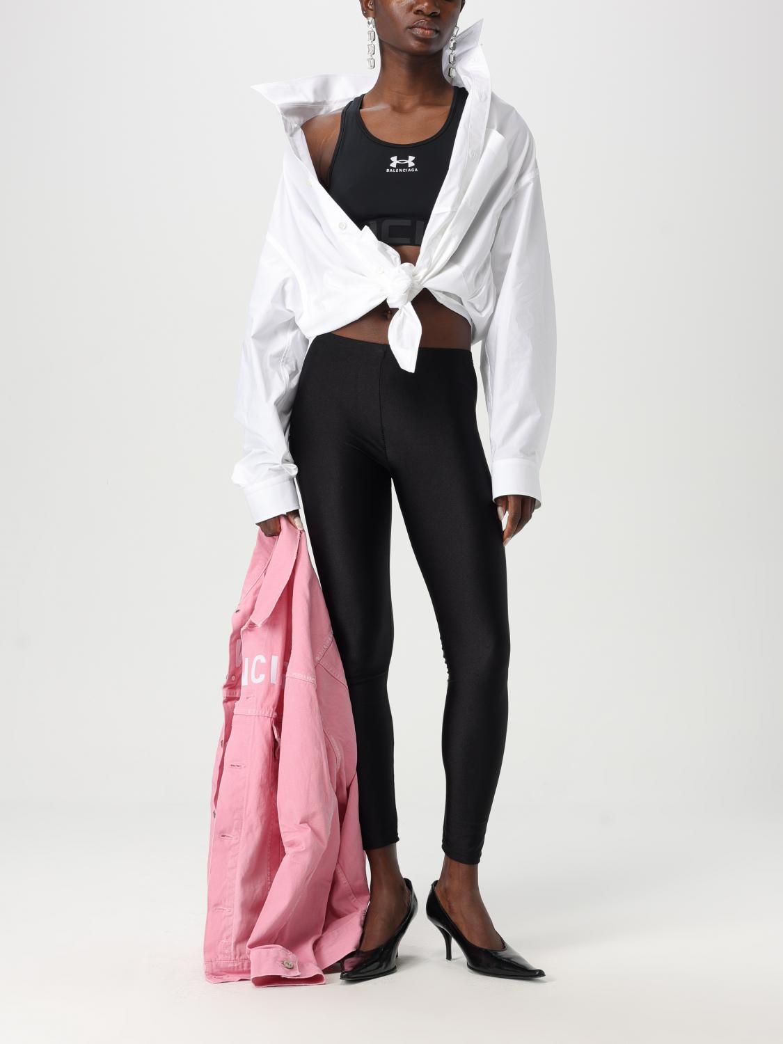 BALENCIAGA CAMICIA: Camicia Balenciaga in popeline di cotone , Bianco - Img 2