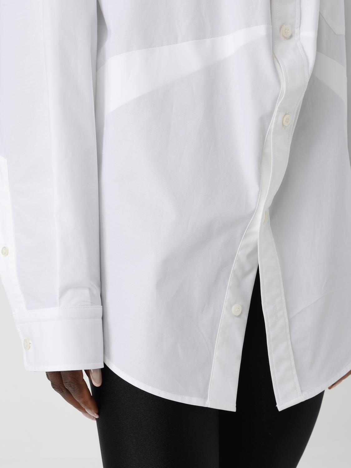 BALENCIAGA CAMICIA: Camicia Balenciaga in popeline di cotone , Bianco - Img 5