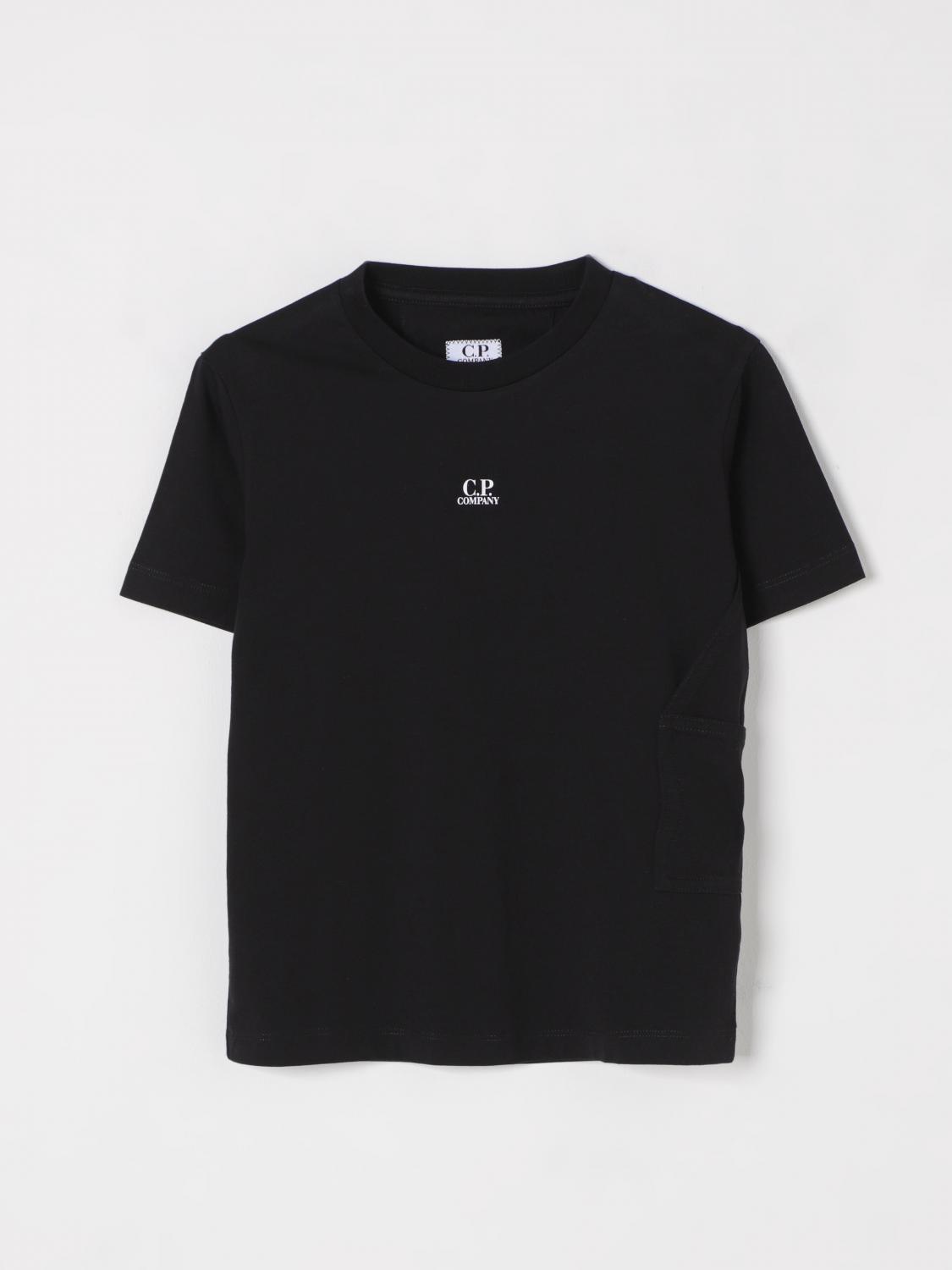 C.P. COMPANY T-SHIRT: T-shirt kids C.P. Company, Black - Img 1