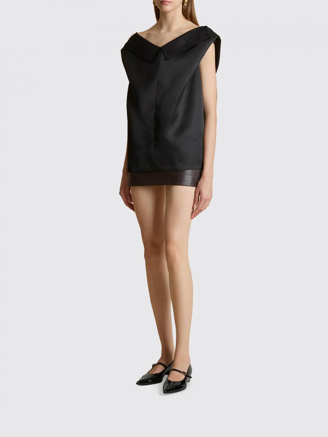 KHAITE TOP: Top woman Khaite, Black - Img 3