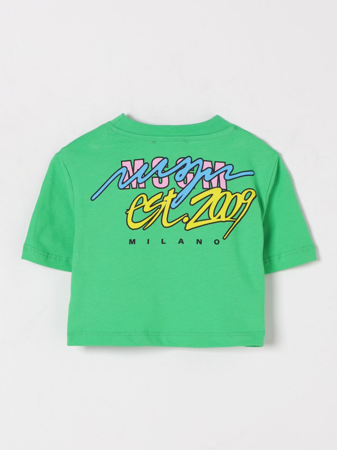 MSGM KIDS ФУТБОЛКА: Футболка Детское MSGM Kids, Зеленый - Img 2