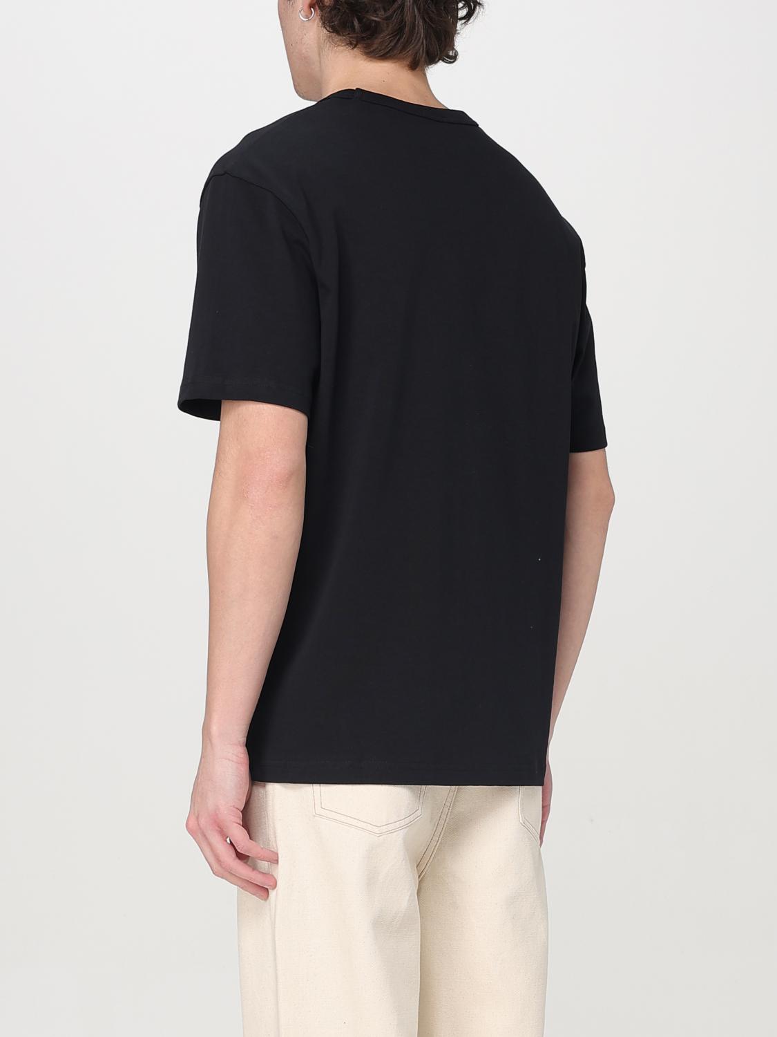 A.P.C. T-SHIRT: T-shirt men A.P.C., Black - Img 2