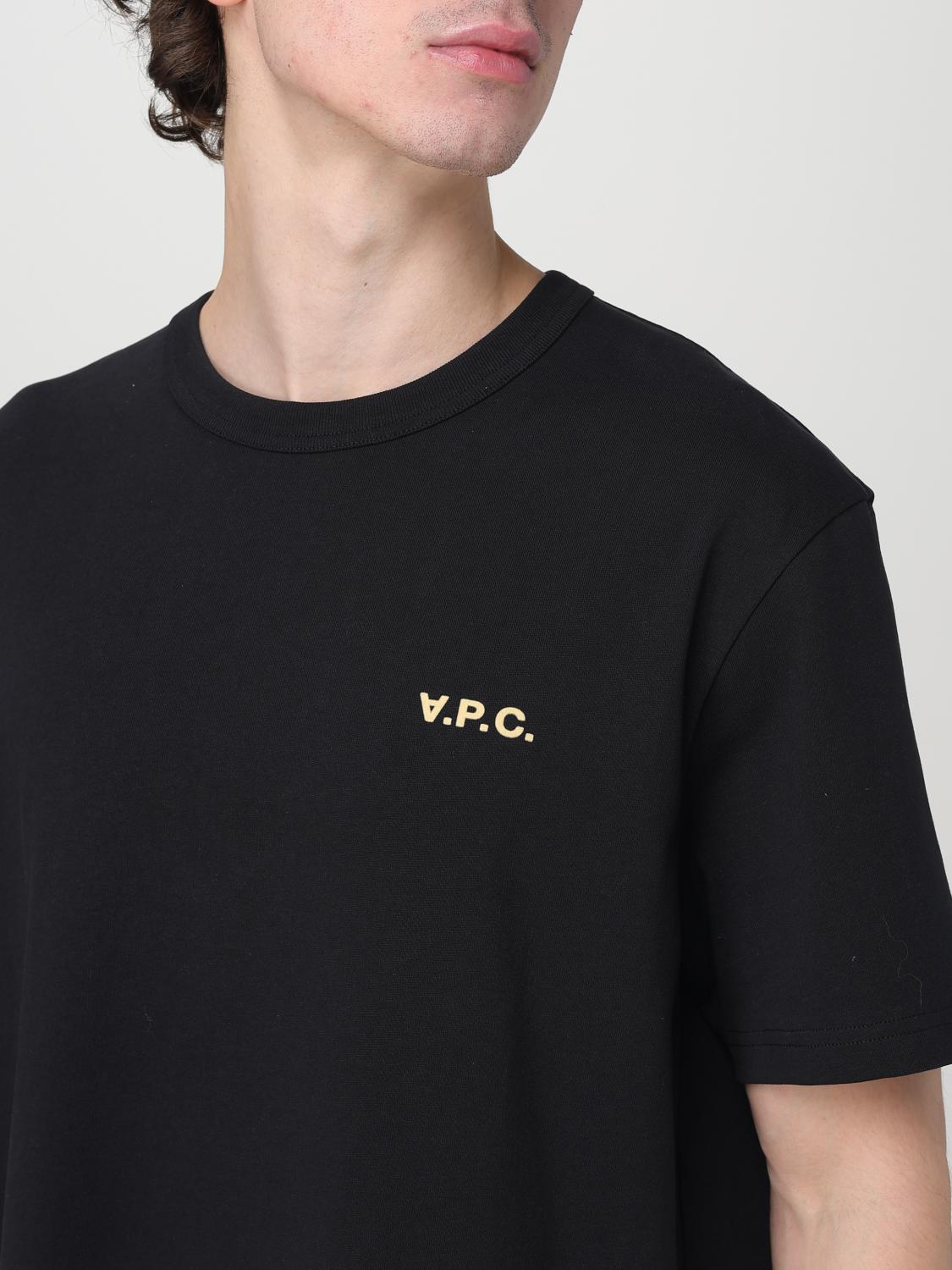 A.P.C. T-SHIRT: T-shirt men A.P.C., Black - Img 3