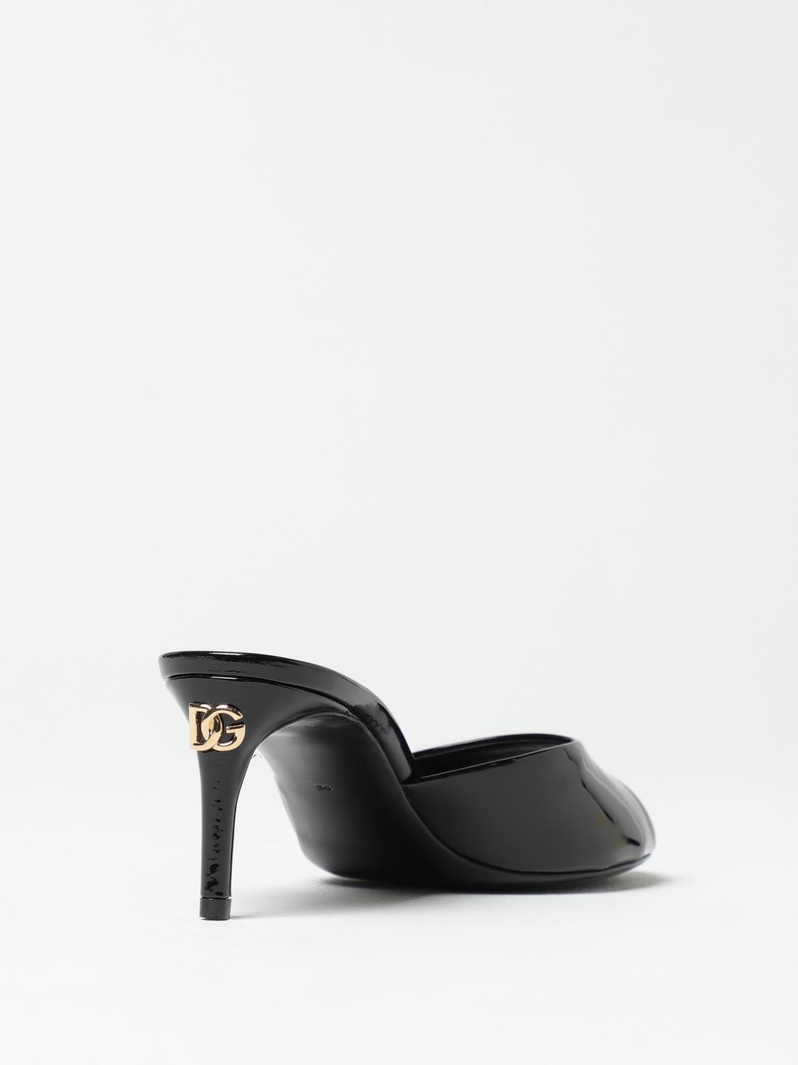 DOLCE & GABBANA HEELED SANDALS: Shoes woman Dolce & Gabbana, Black - Img 3