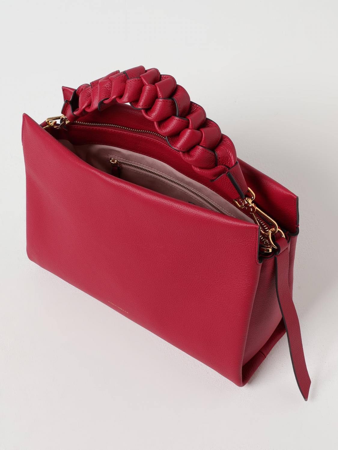 COCCINELLE SHOULDER BAG: Handbag woman Coccinelle, Red - Img 3