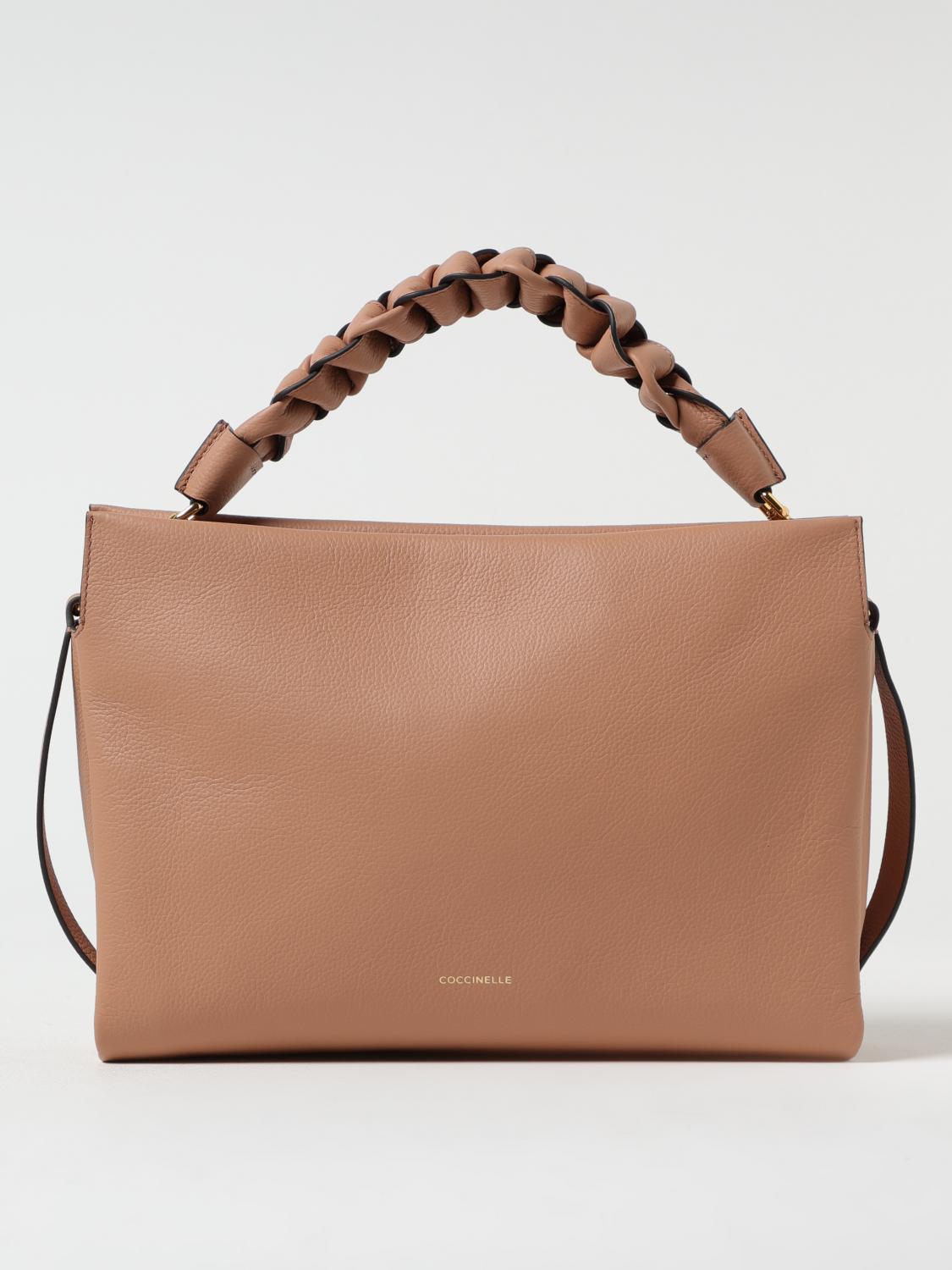 COCCINELLE BOLSO DE HOMBRO: Bolso de mano mujer Coccinelle, Beige - Img 1