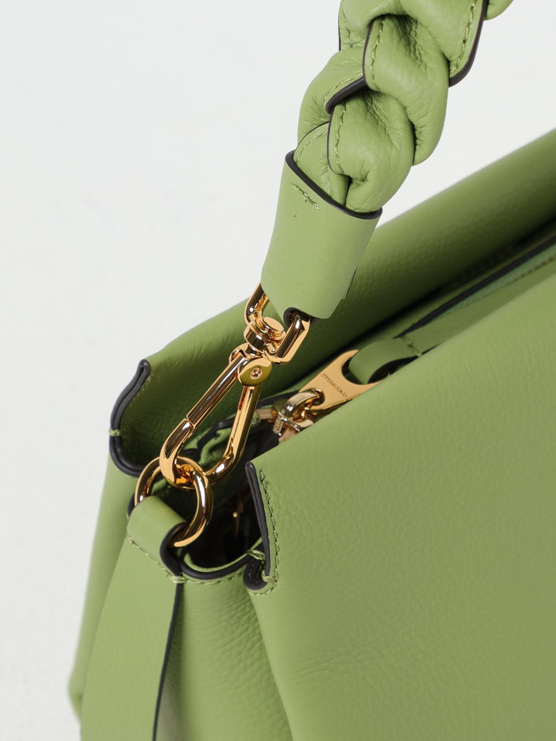 COCCINELLE MINI BOLSO: Bolso de mano mujer Coccinelle, Verde - Img 3