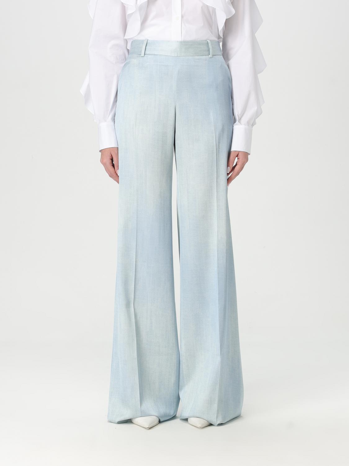 ERMANNO SCERVINO PANTS: Pants woman Ermanno Scervino, Gnawed Blue - Img 1