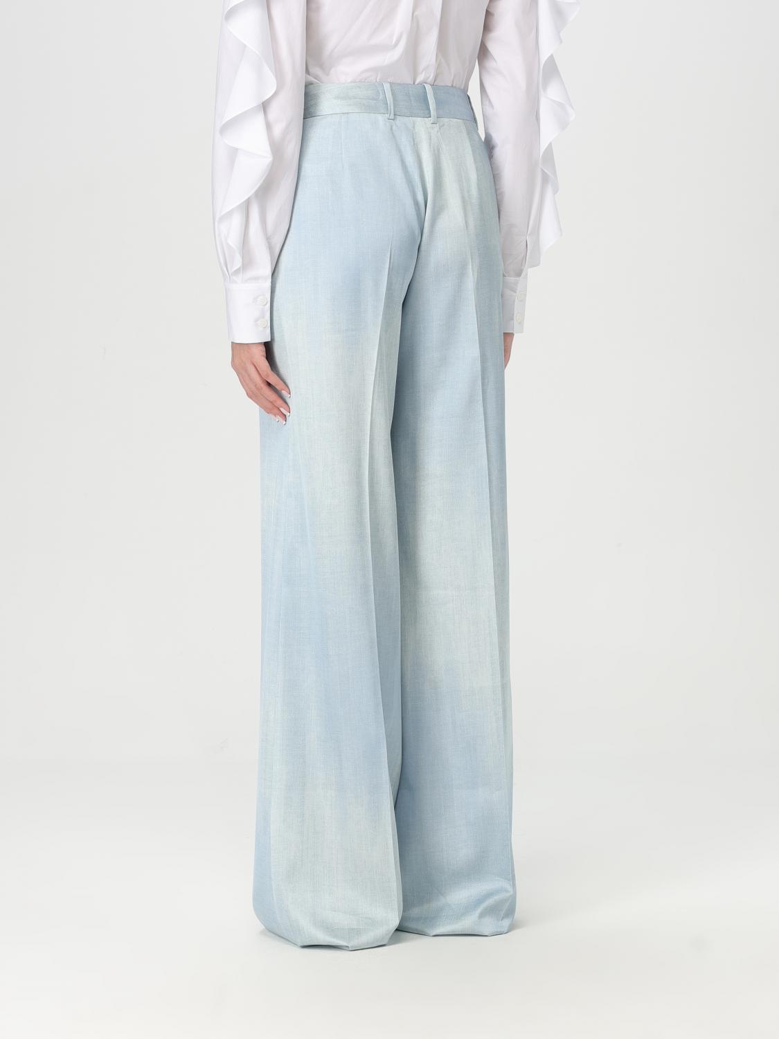 ERMANNO SCERVINO PANTS: Pants woman Ermanno Scervino, Gnawed Blue - Img 3