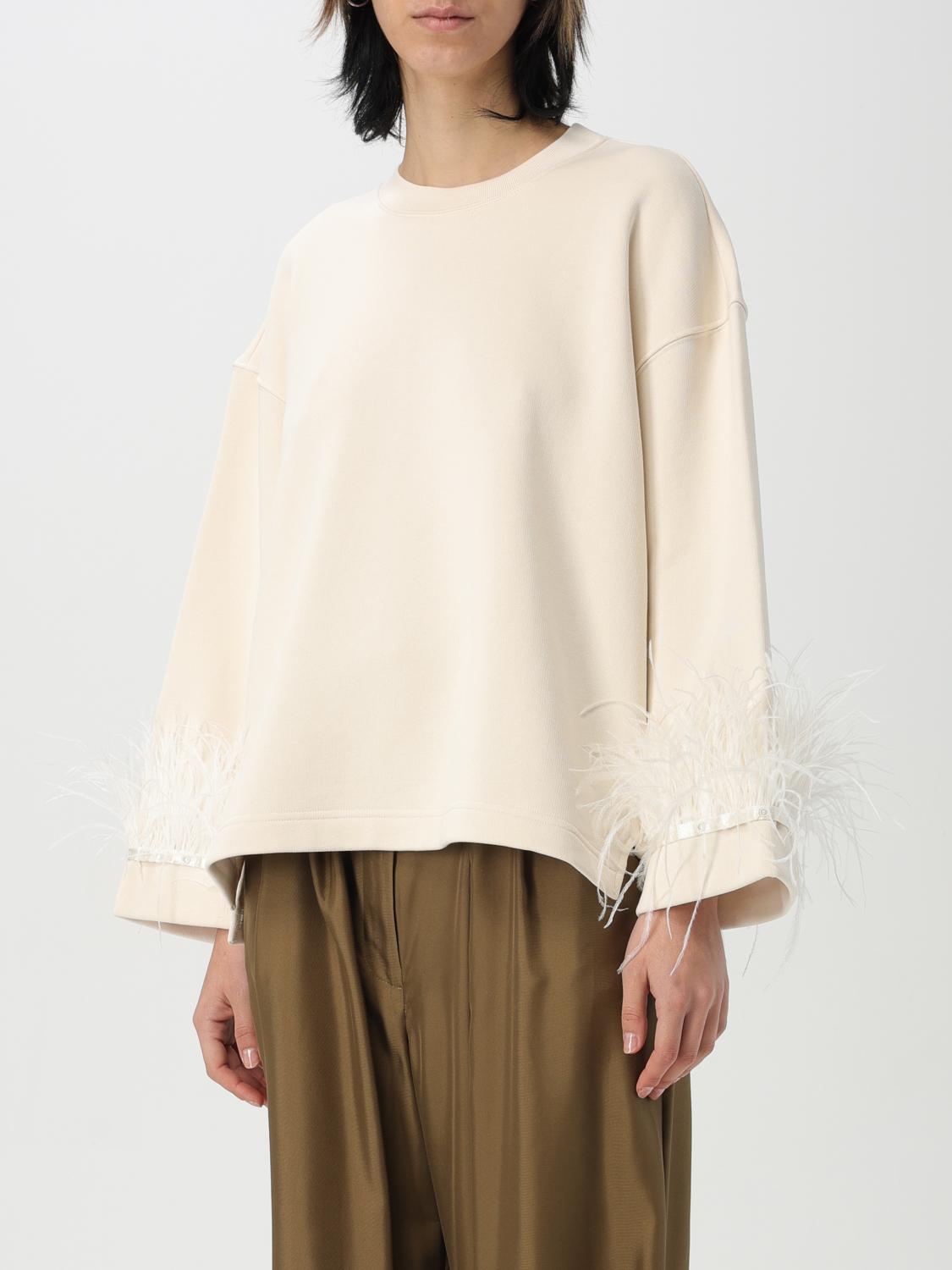 PHILOSOPHY DI LORENZO SERAFINI SWEATSHIRT: Sweatshirt woman Philosophy Di Lorenzo Serafini, Ivory - Img 3