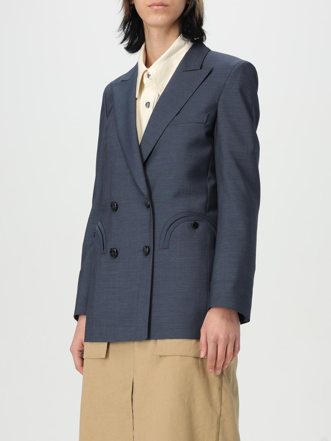 BLAZÉ MILANO BLAZER: Blazer doppiopetto Blazé Milano in misto viscosa , Blue - Img 3