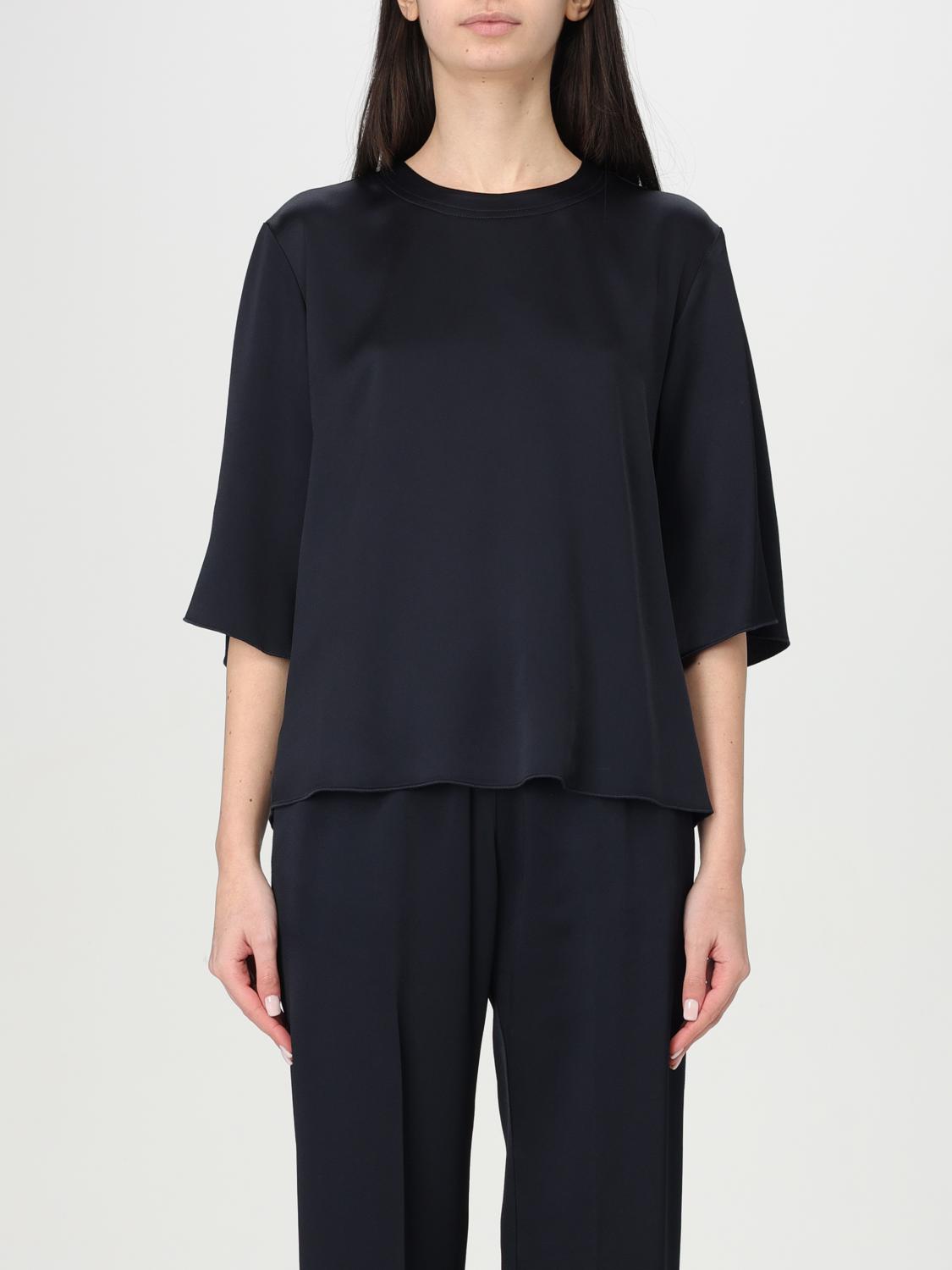 FORTE FORTE TOP: Jersey mujer Forte Forte, Azul Oscuro - Img 1
