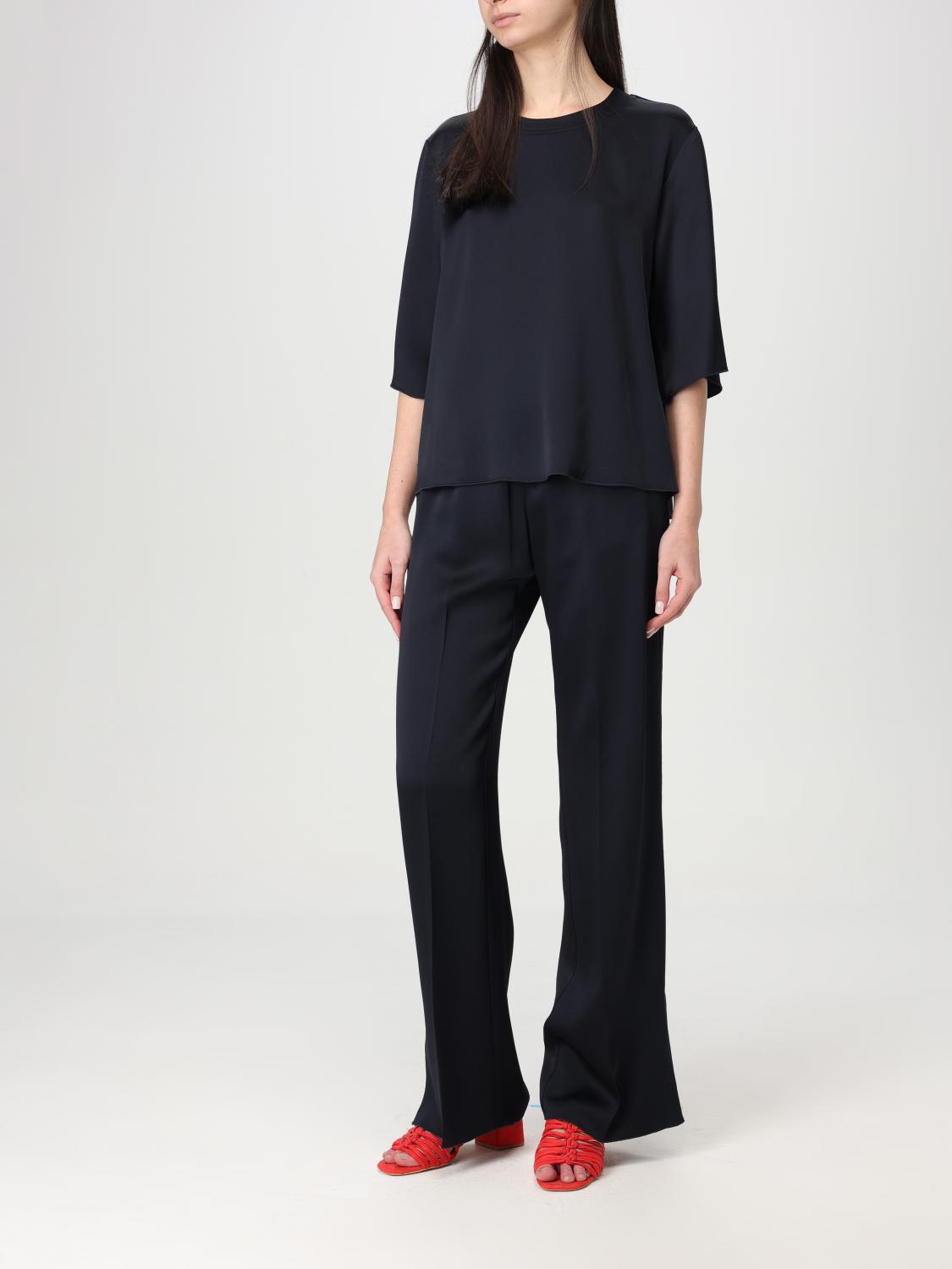FORTE FORTE TOP: Jersey mujer Forte Forte, Azul Oscuro - Img 2