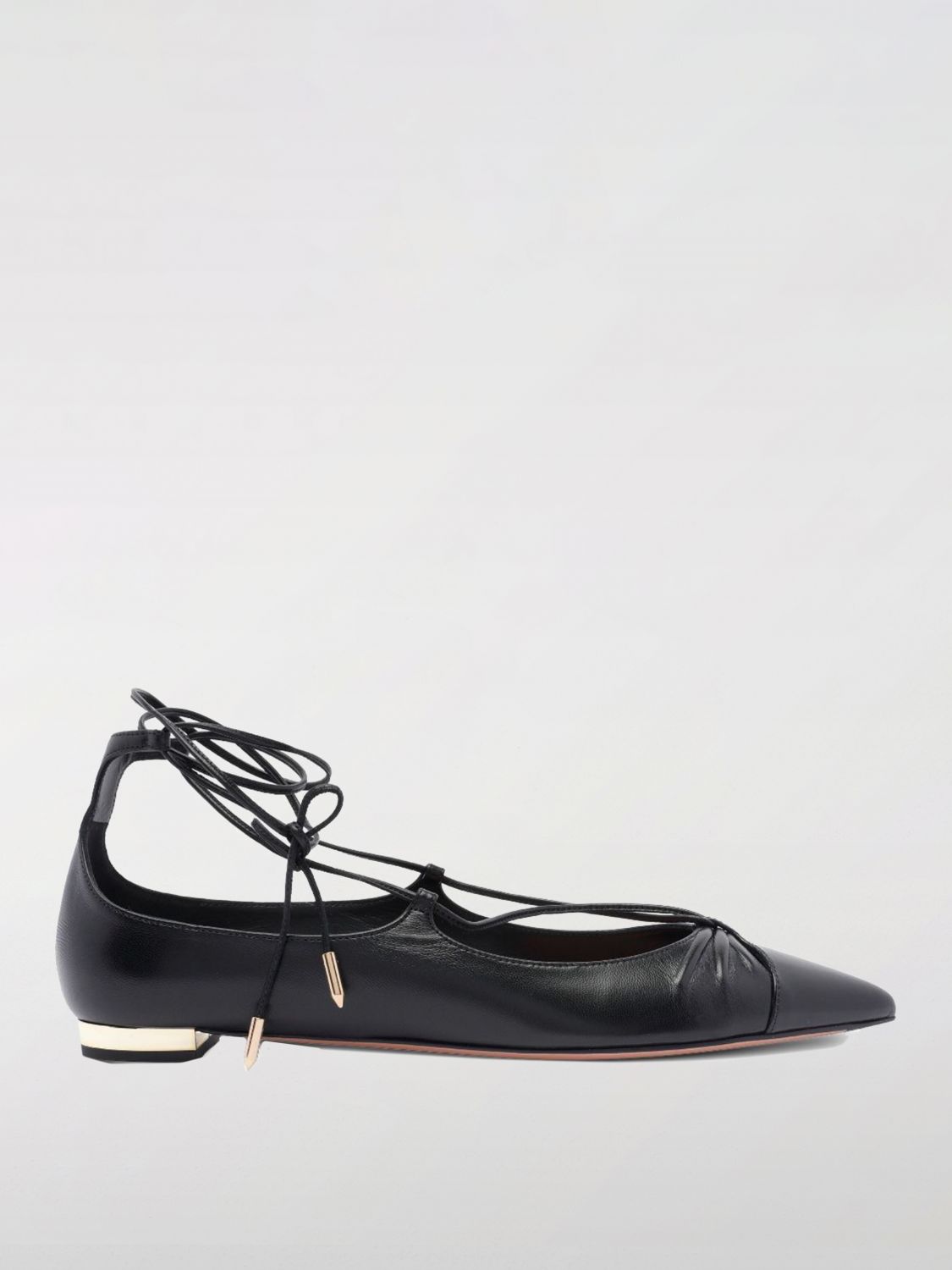 AQUAZZURA BALLET FLATS: Ballet flats woman Aquazzura, Black - Img 1