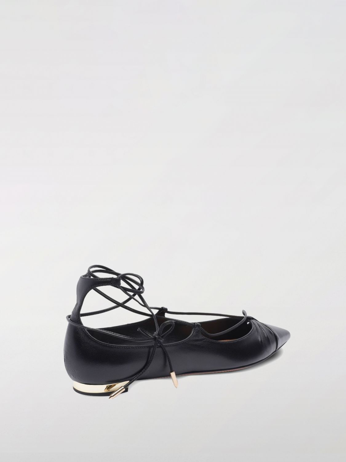 AQUAZZURA BALLET FLATS: Ballet flats woman Aquazzura, Black - Img 3