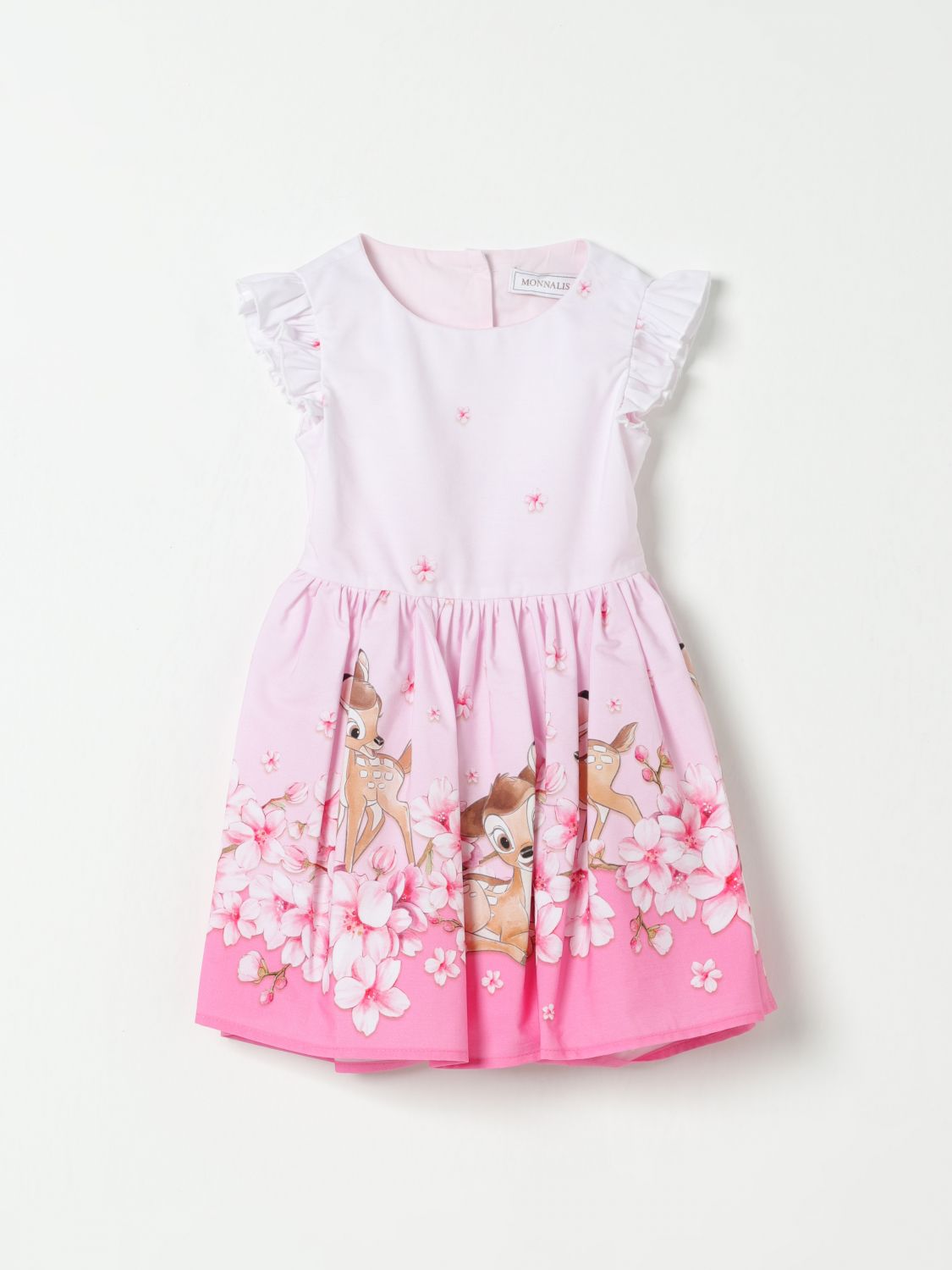 MONNALISA DRESS: Dress kids Monnalisa, Pink - Img 1