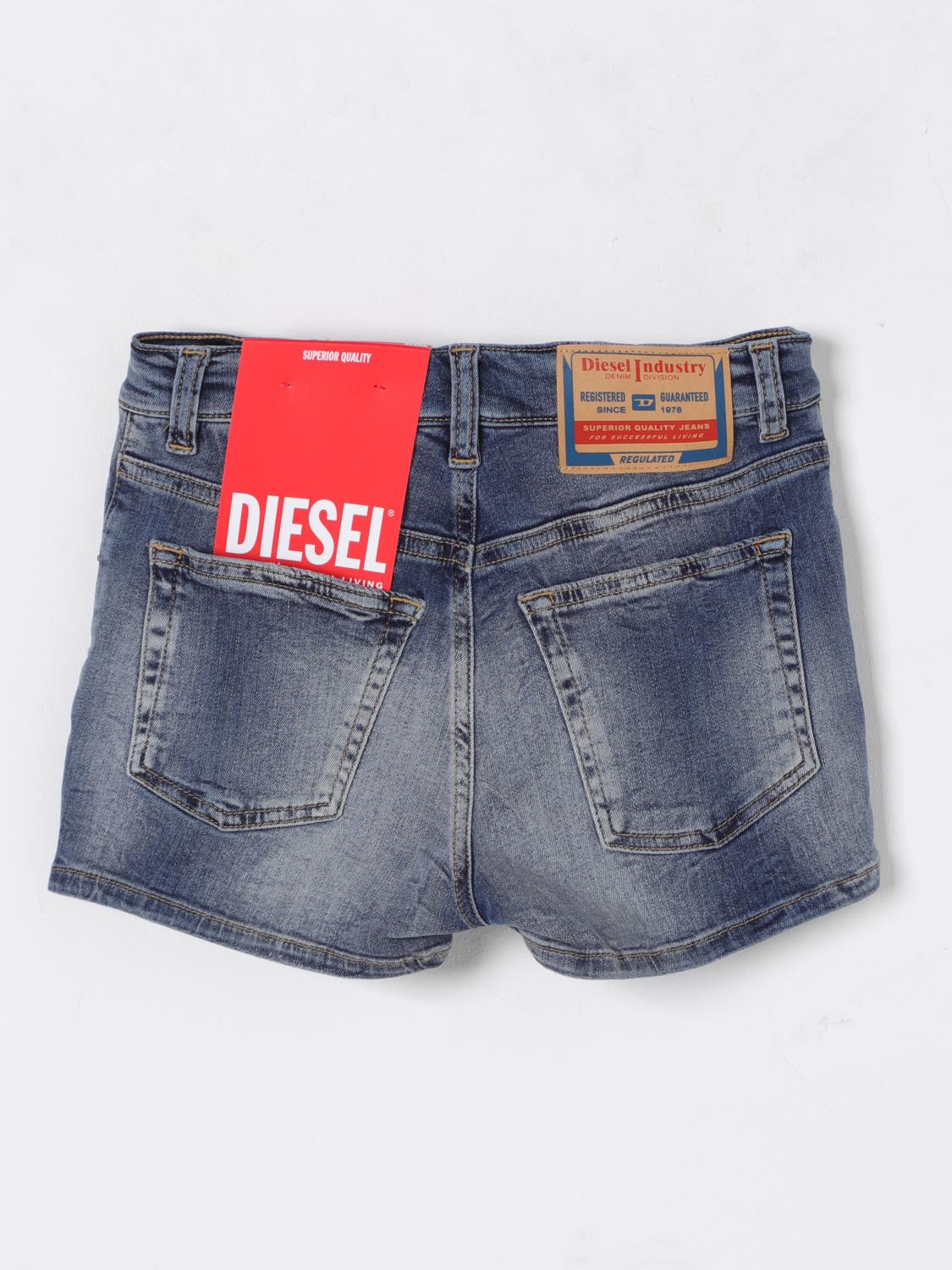 DIESEL SHORT: Short kids Diesel, Denim - Img 2