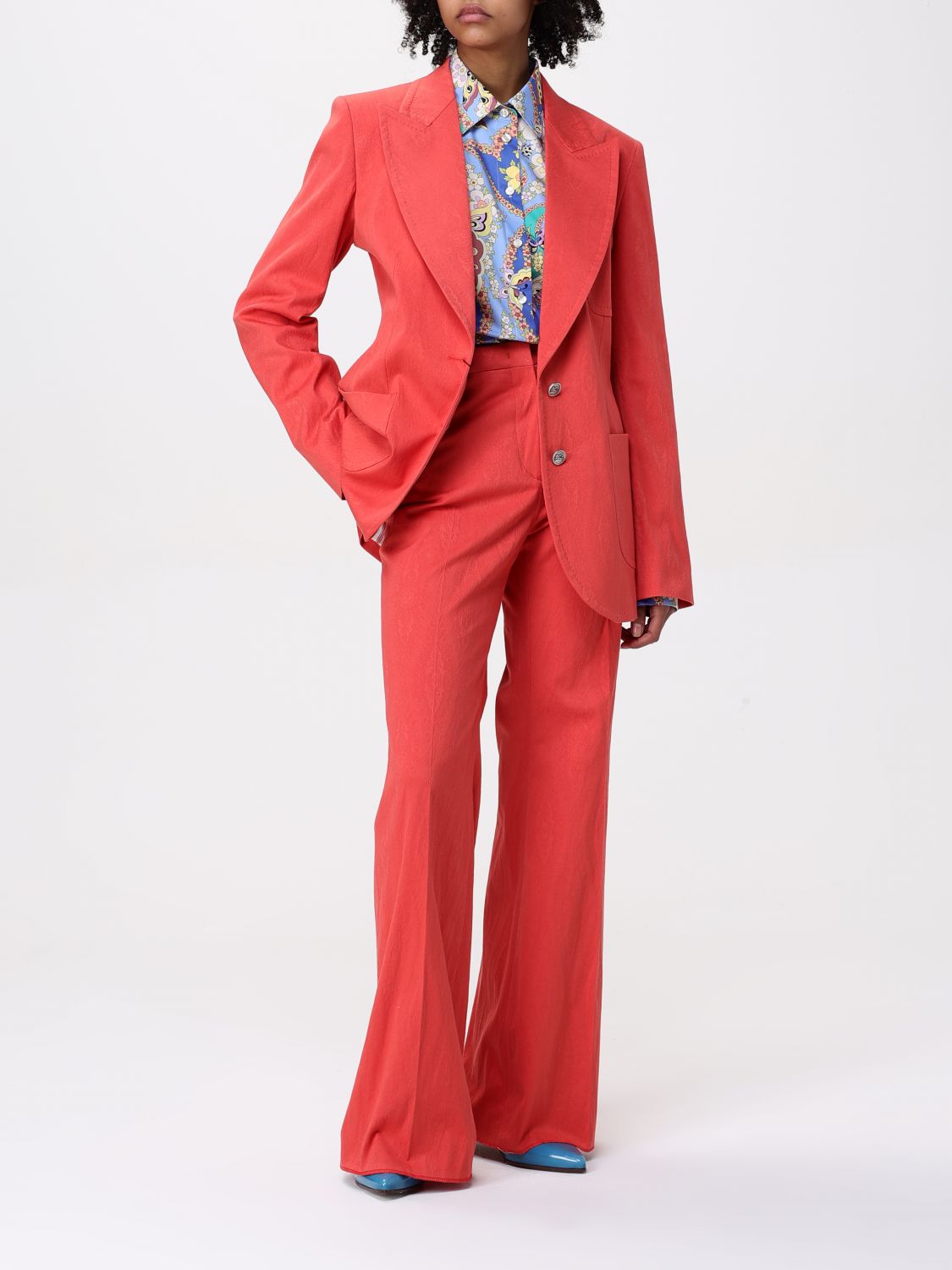 ETRO BLAZER: Blazer woman Etro, Coral - Img 2