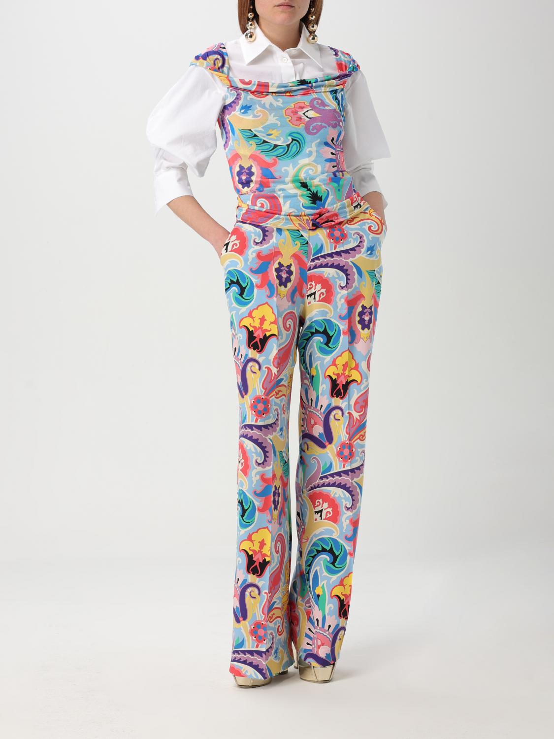 ETRO T-SHIRTS: Canotta Etro in viscosa stampata , Fantasia - Img 2