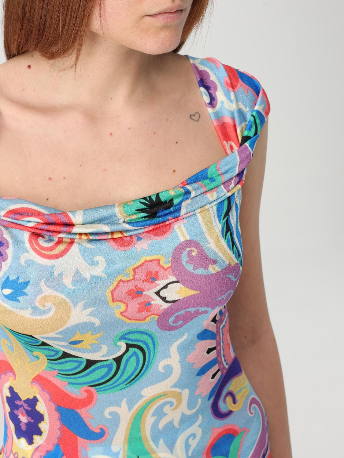 ETRO T-SHIRTS: Canotta Etro in viscosa stampata , Fantasia - Img 5