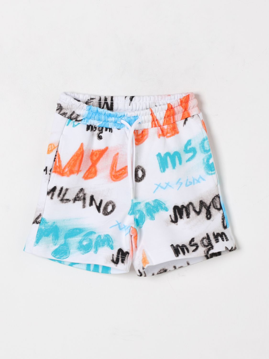 MSGM KIDS SHORTS: Shorts kids MSGM Kids, White - Img 1