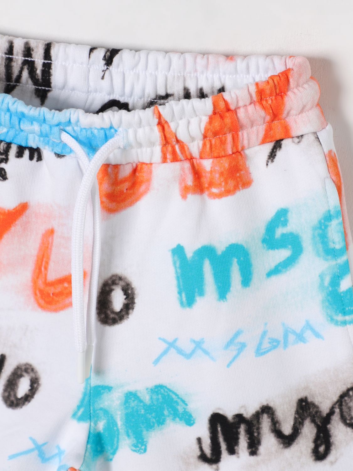 MSGM KIDS SHORTS: Shorts kids MSGM Kids, White - Img 3