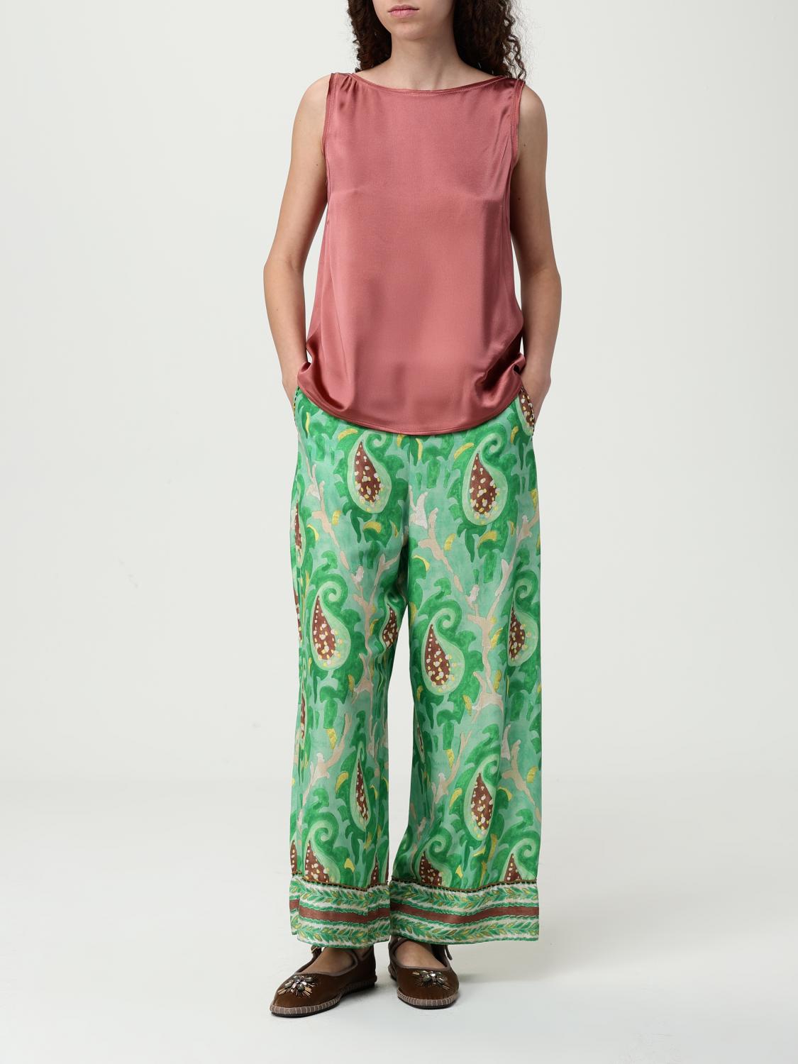 MALIPARMI TOP: Blusa Maliparmi in viscosa , Rosso - Img 2