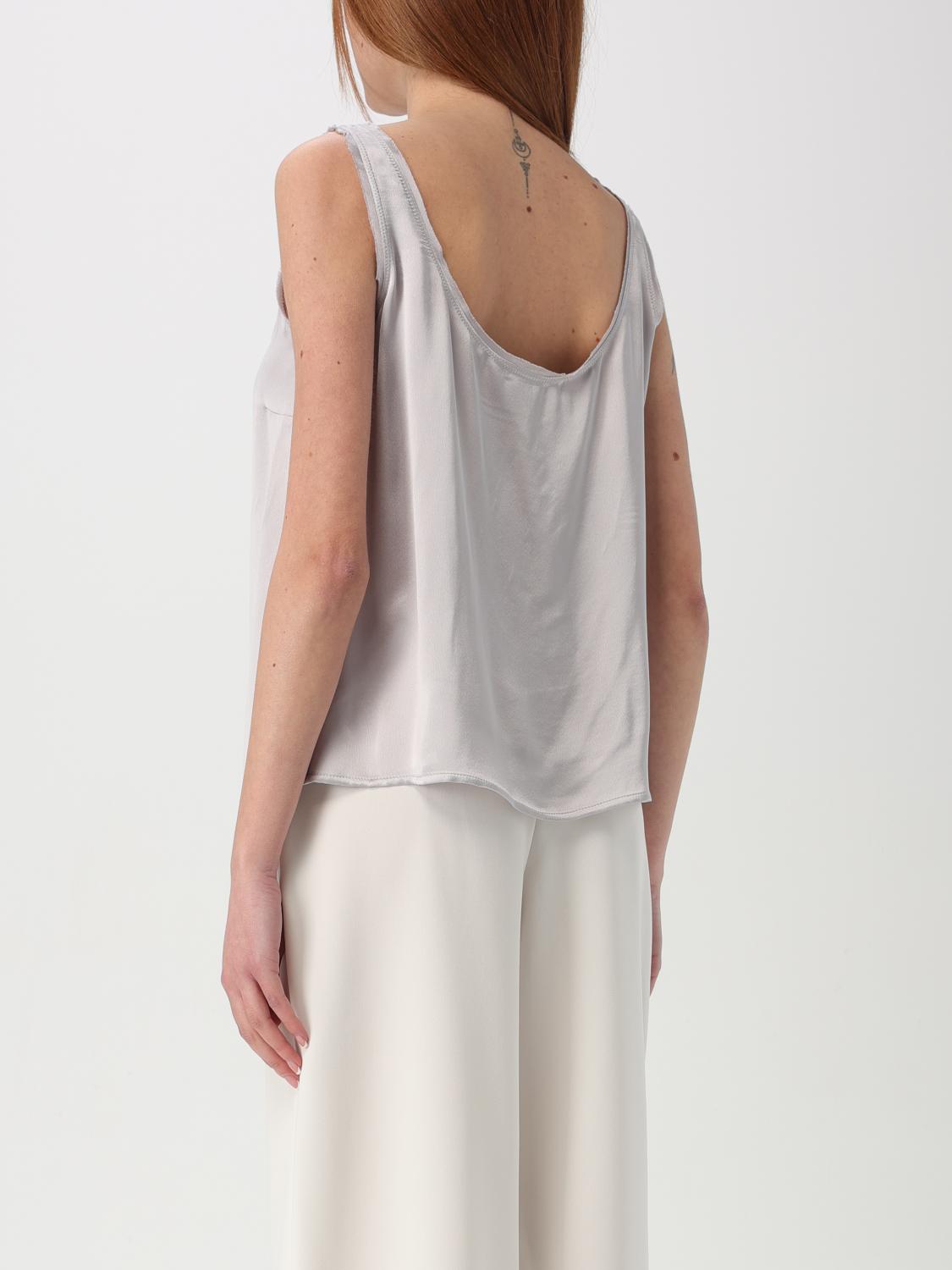 MALIPARMI TOP: Blusa Maliparmi in viscosa , Grigio - Img 2