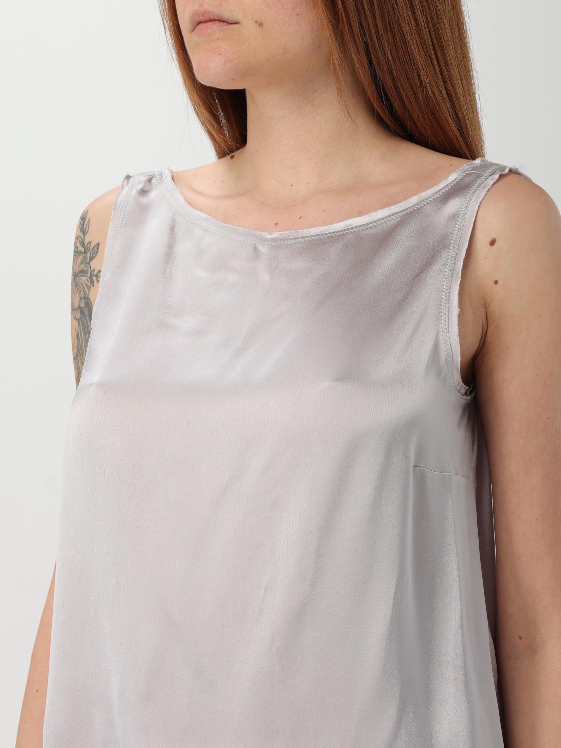 MALIPARMI TOP: Blusa Maliparmi in viscosa , Grigio - Img 3