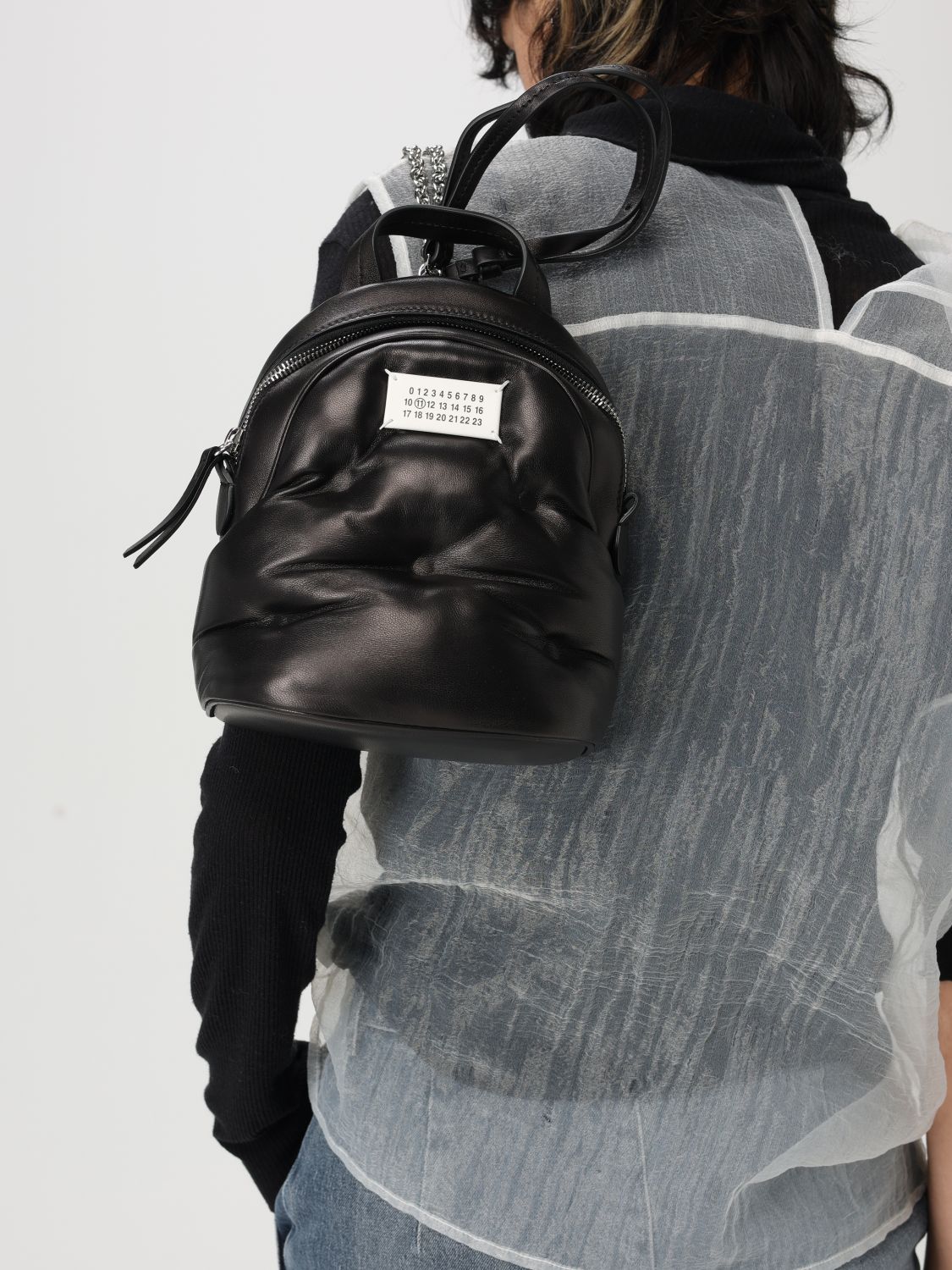 MAISON MARGIELA BACKPACK: Backpack woman Maison Margiela, Black - Img 2