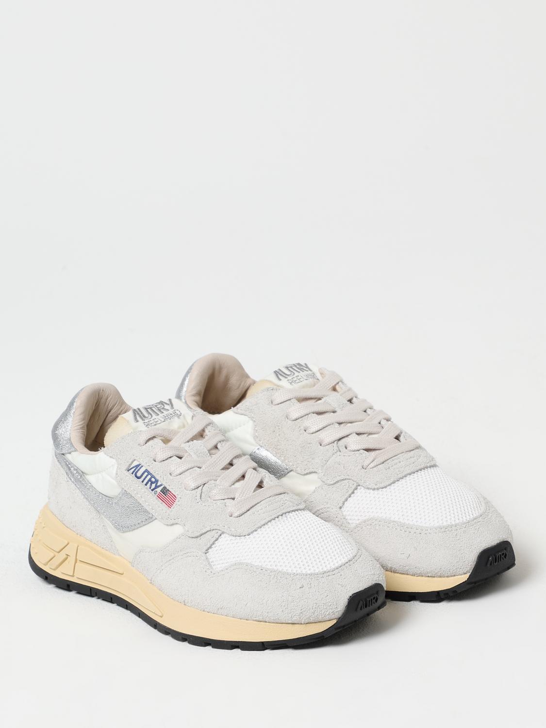 AUTRY SNEAKERS: Sneakers Reelwind Autry in camoscio e nylon , Grigio - Img 2