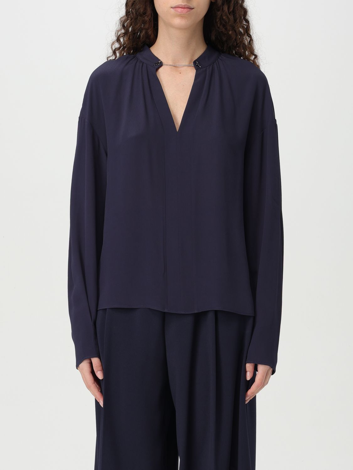 PATRIZIA PEPE TOP E BLUSE: Top e bluse donna Patrizia Pepe, Blue Navy - Img 1