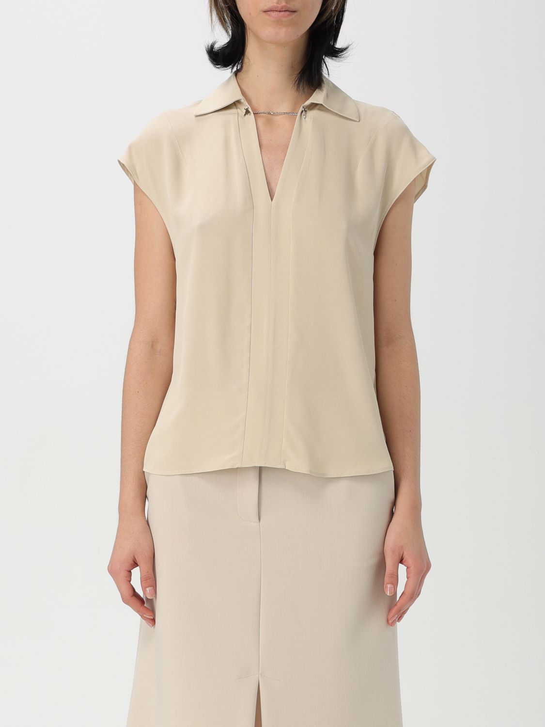 PATRIZIA PEPE TOP: Top woman Patrizia Pepe, Beige - Img 1