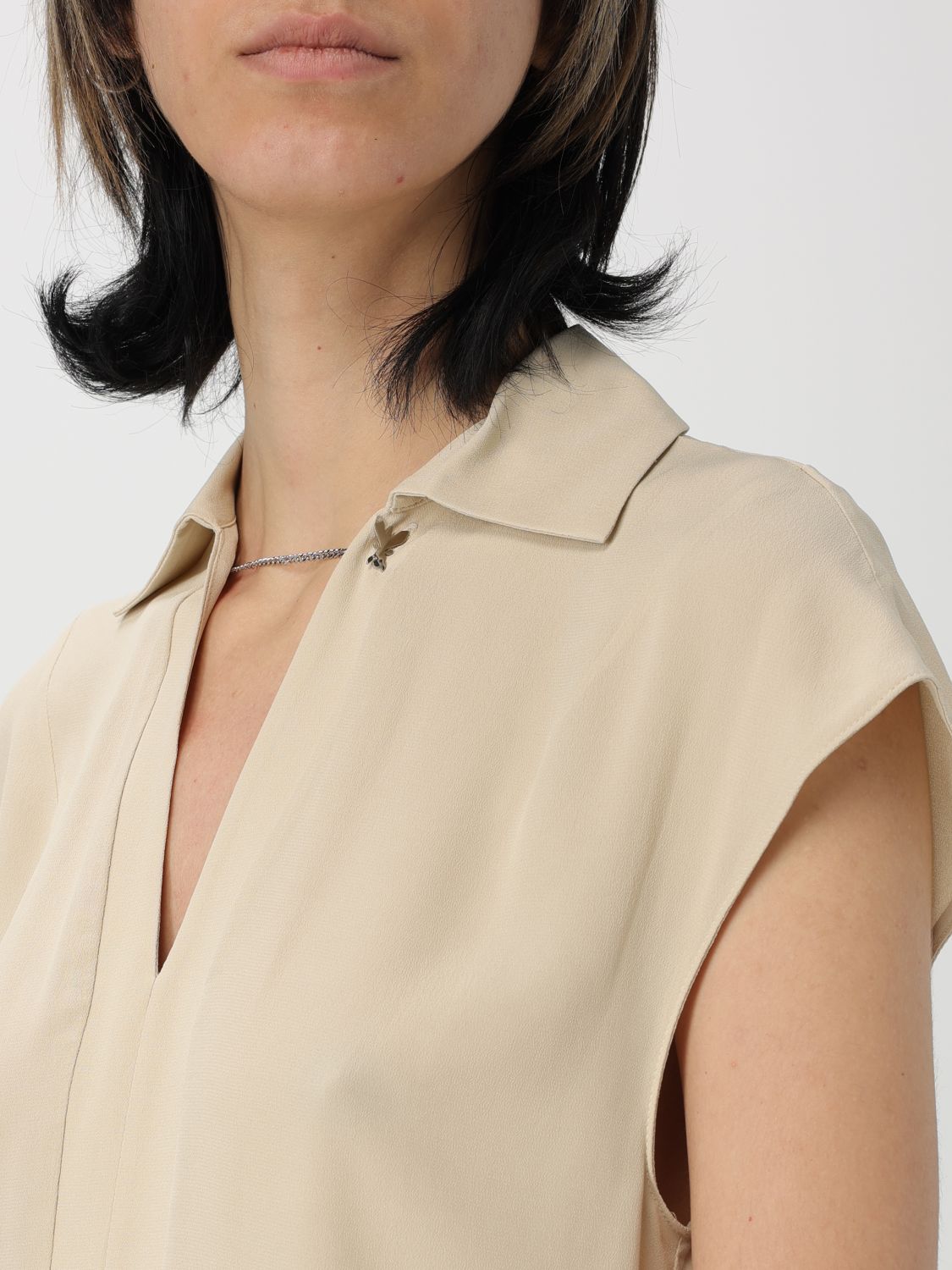 PATRIZIA PEPE TOP: Top woman Patrizia Pepe, Beige - Img 4