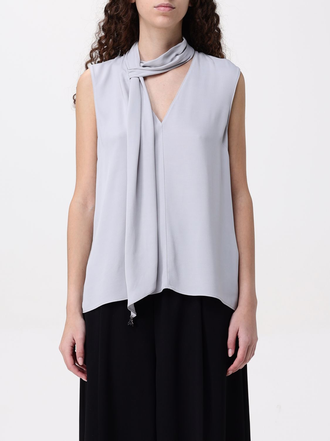 PATRIZIA PEPE TOP: Top woman Patrizia Pepe, Grey - Img 1