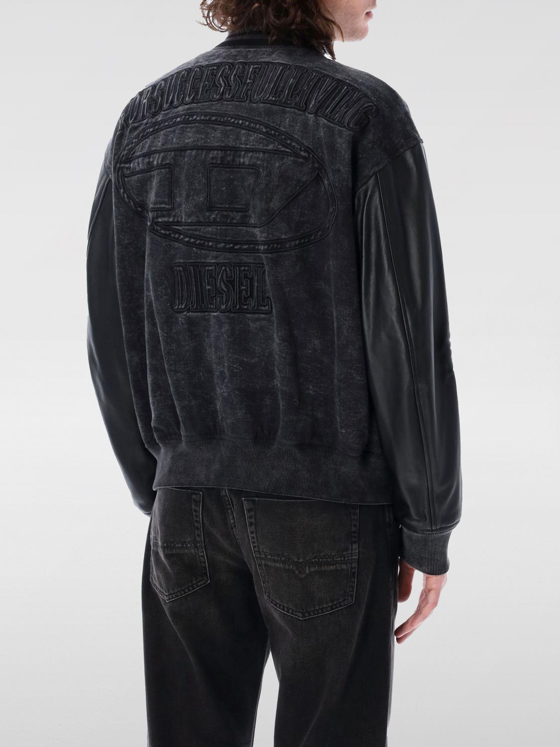 DIESEL JACKET: Jacket men Diesel, Black - Img 2