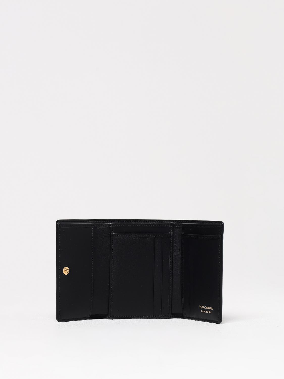 DOLCE & GABBANA CARTERA: Cartera DG Dolce & Gabbana de piel, Negro - Img 2